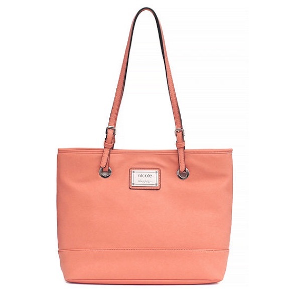Nicole by Nicole Miller Handbags - Nicole by Nicole Miller Amber orange tote bag